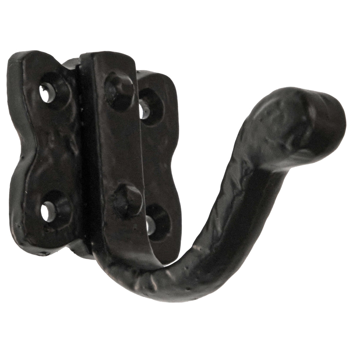BLACK ANTIQUE PATTERN COAT HOOK 51 ABK
