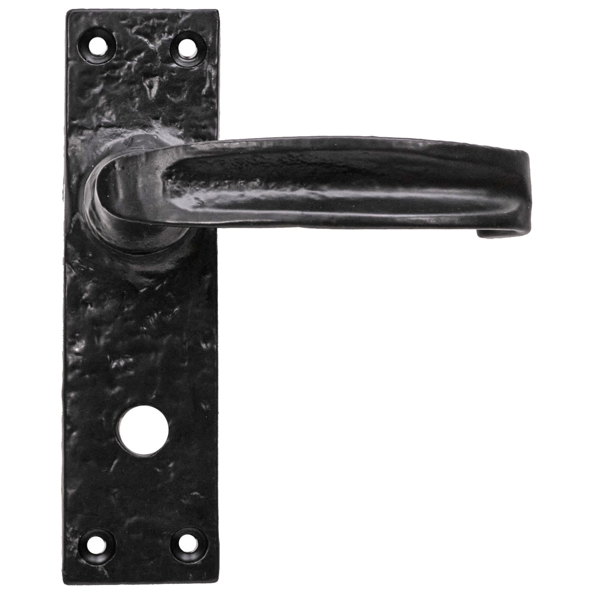 BLACK ANTIQUE WARWICK LEVER HANDLE SET BATHROOM 152x38 ABK