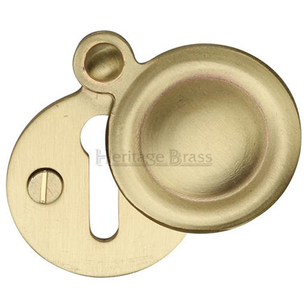 ESCUTCHEON ROUND COVERED D33 SBR