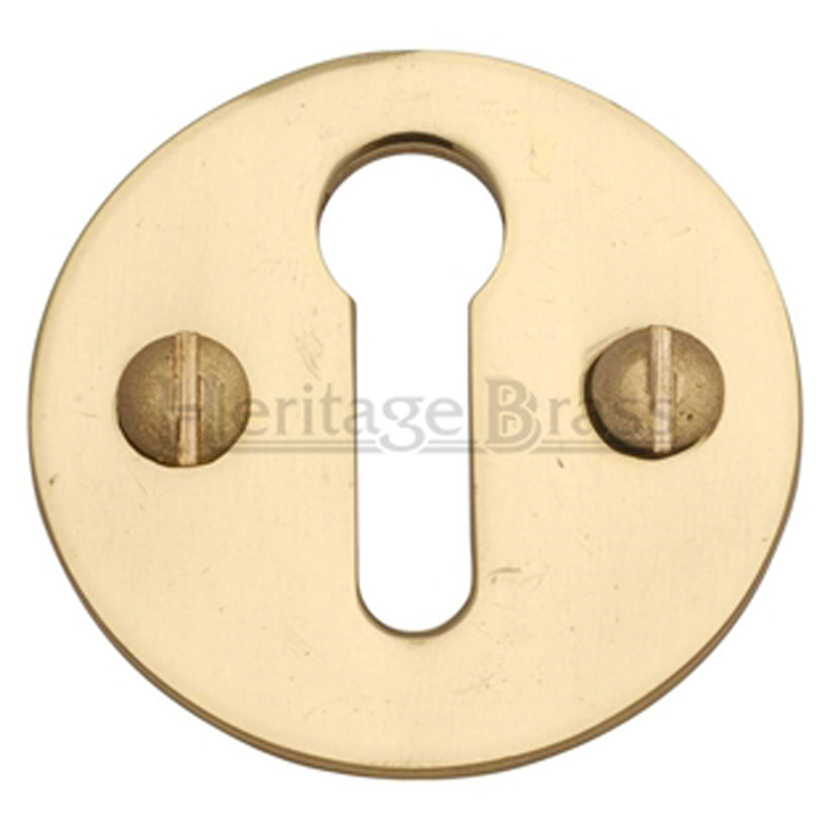 ESCUTCHEON OPEN ROUND D32 PBR