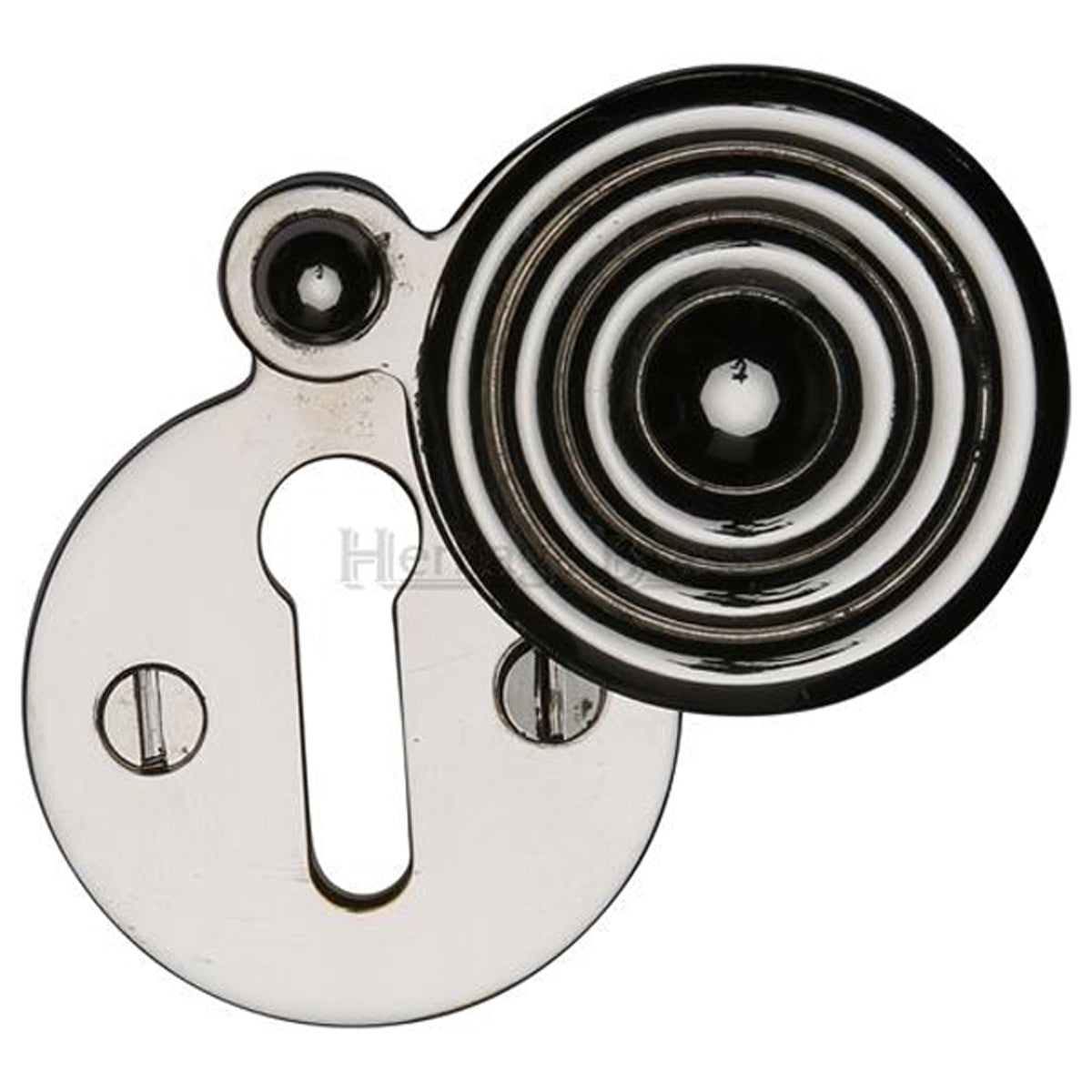 ESCUTCHEON REEDED COVERED D33 PNP – DFM137C