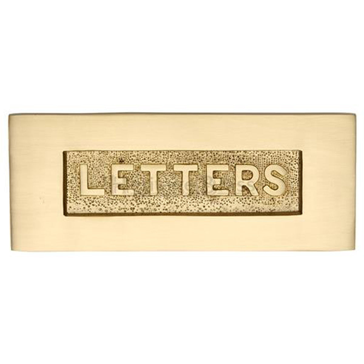 EMBOSSED LETTER PLATE 254x101 SBR