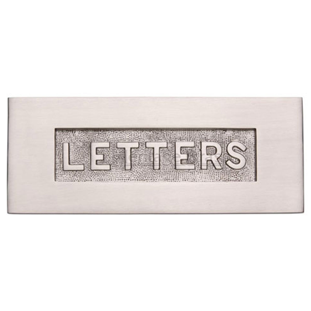 EMBOSSED LETTER PLATE 254x101 SNP