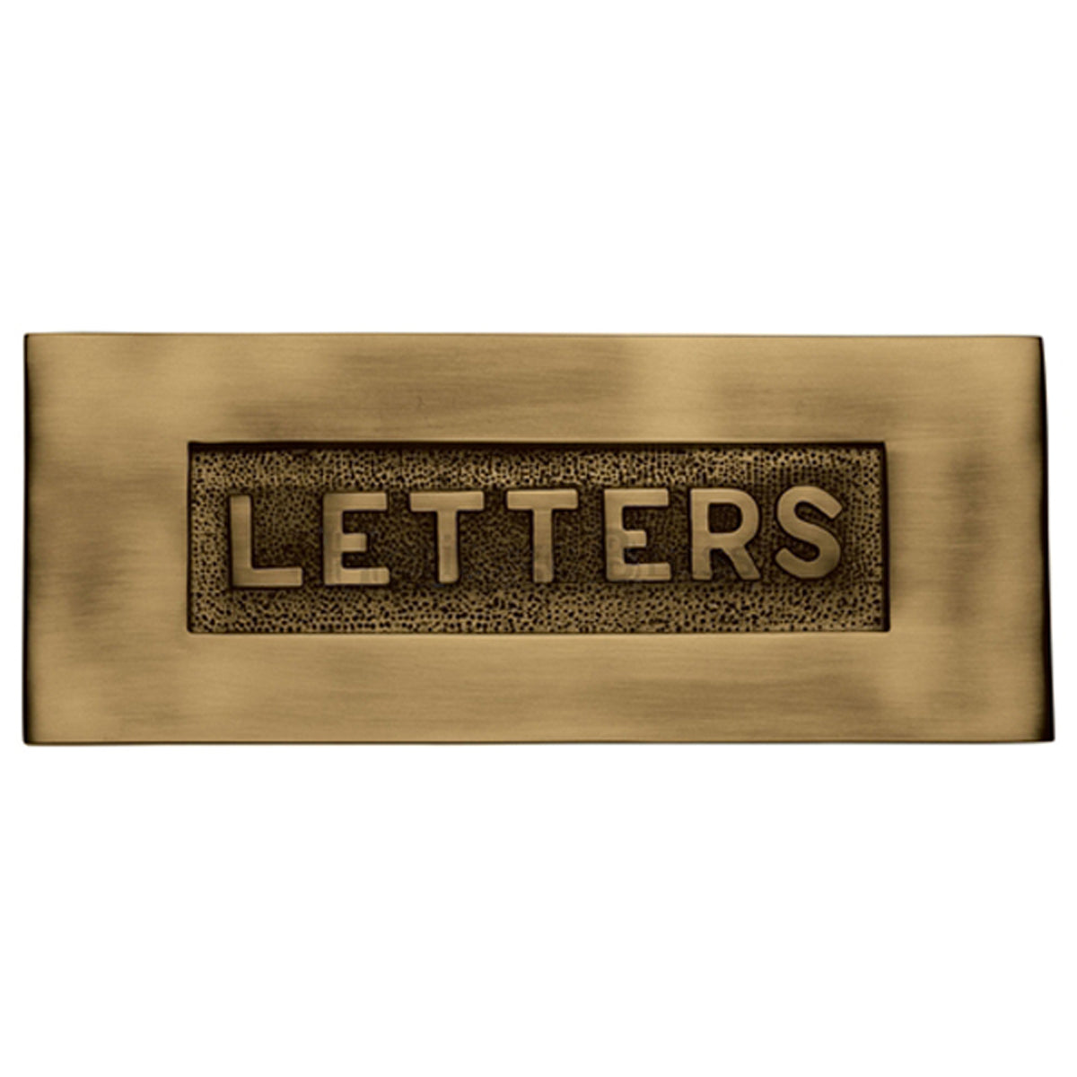 EMBOSSED LETTER PLATE 254x101 ABR
