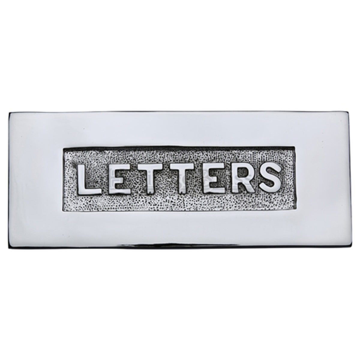 EMBOSSED LETTER PLATE 254x101 PCP