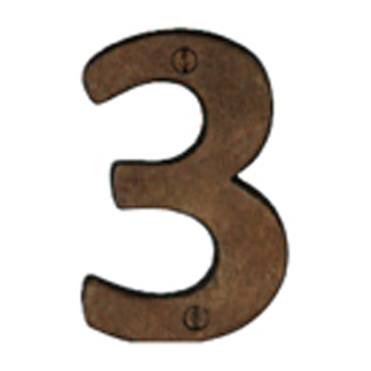 DOOR NUMERAL #3 76 RBZ