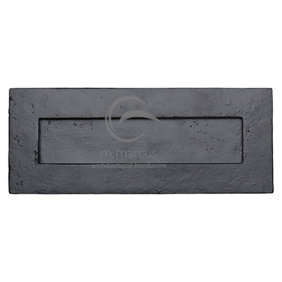 LETTER PLATE 265x106 BLK