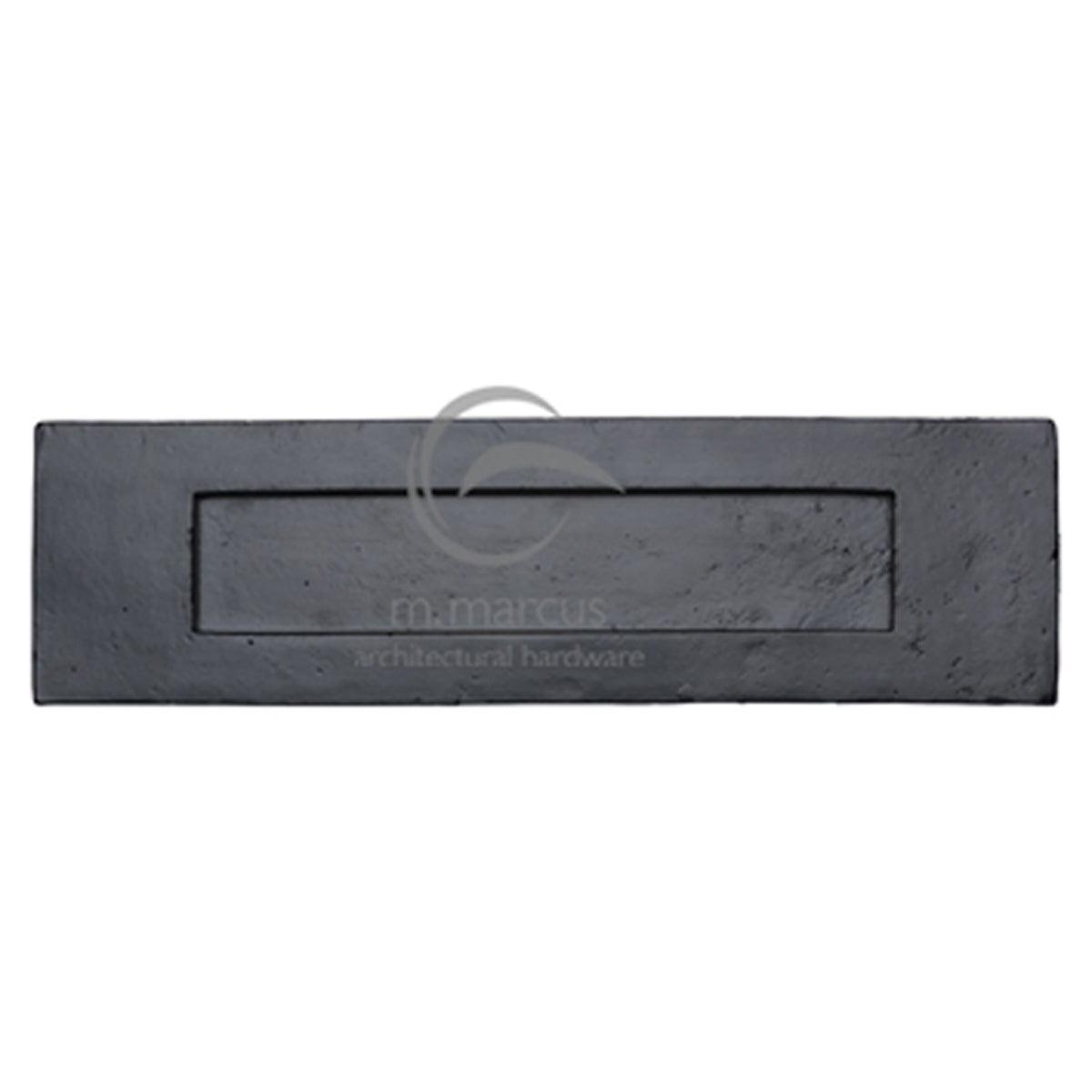 LETTER PLATE 343x96 BLK