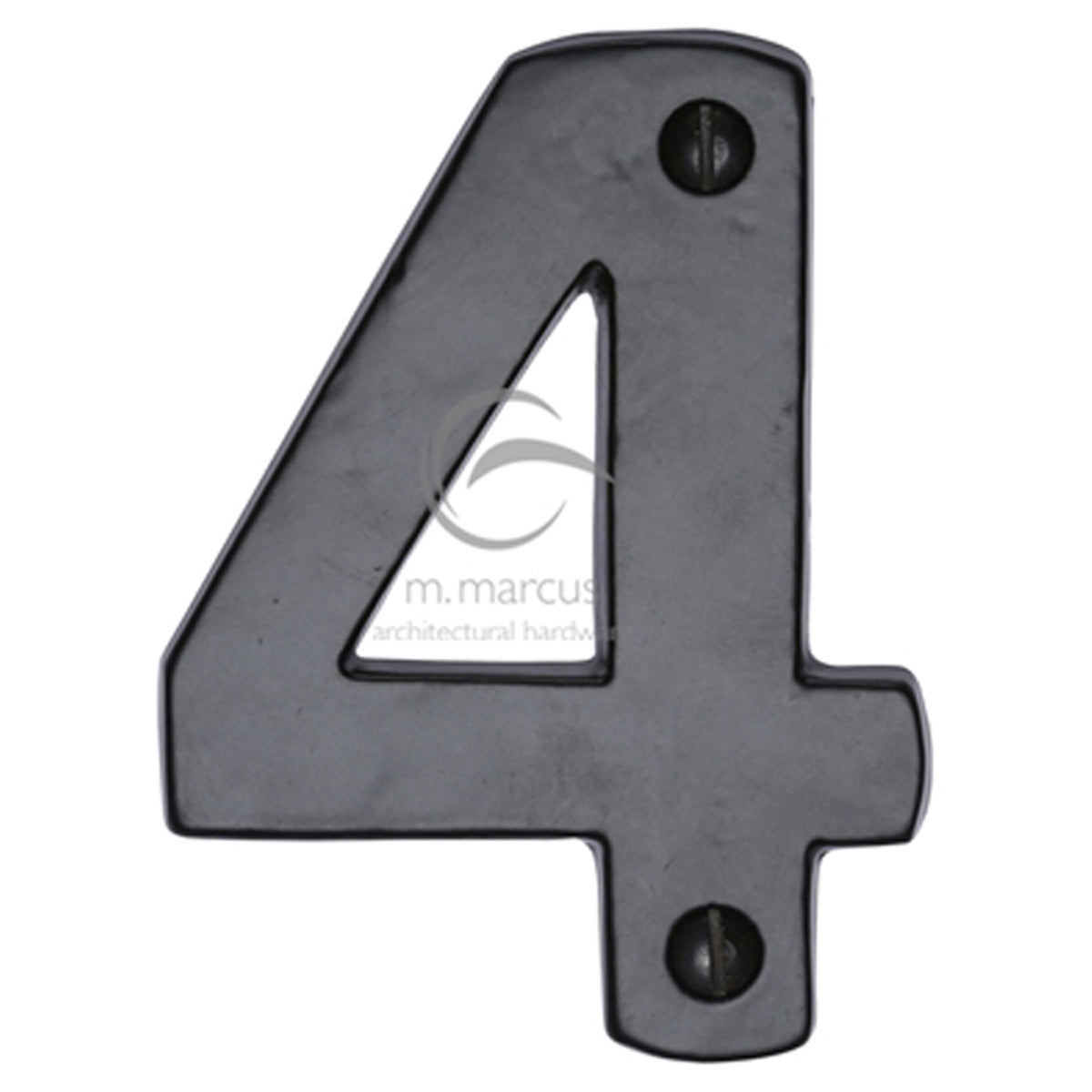 DOOR NUMERAL #4 76 BLK