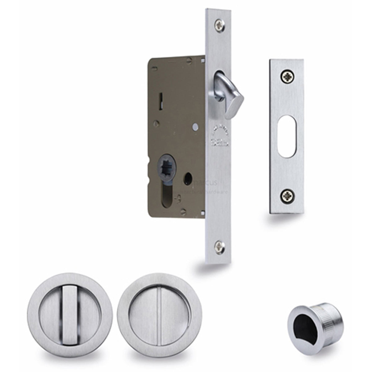 SLIDE FLUSH HANDLE LOCK D57 SCP