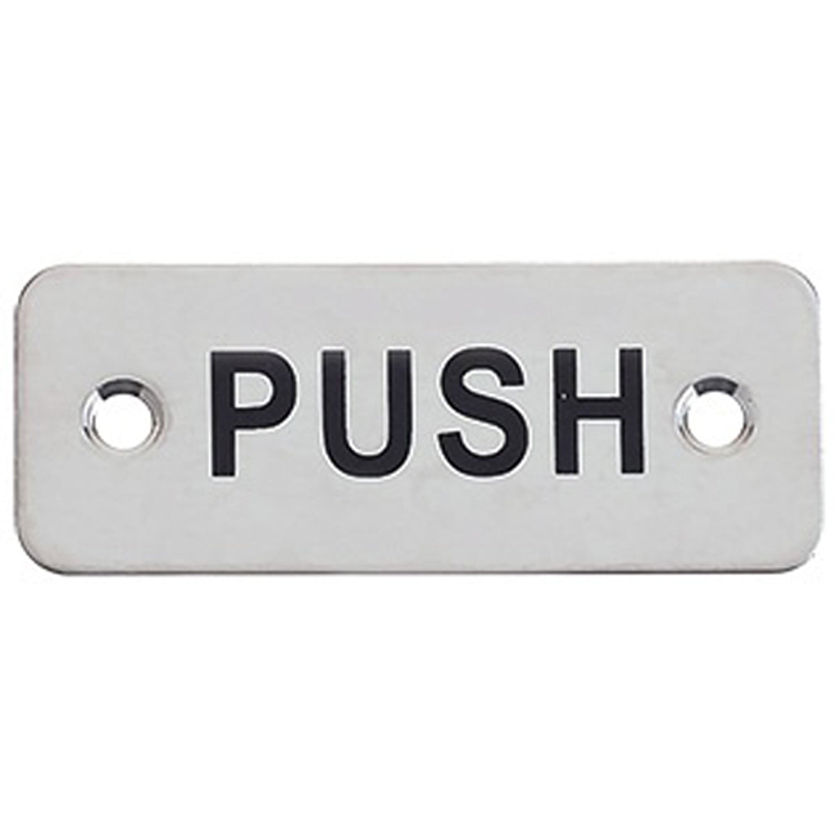 ZAS FINGER PLATE PUSH 75x30 SSS