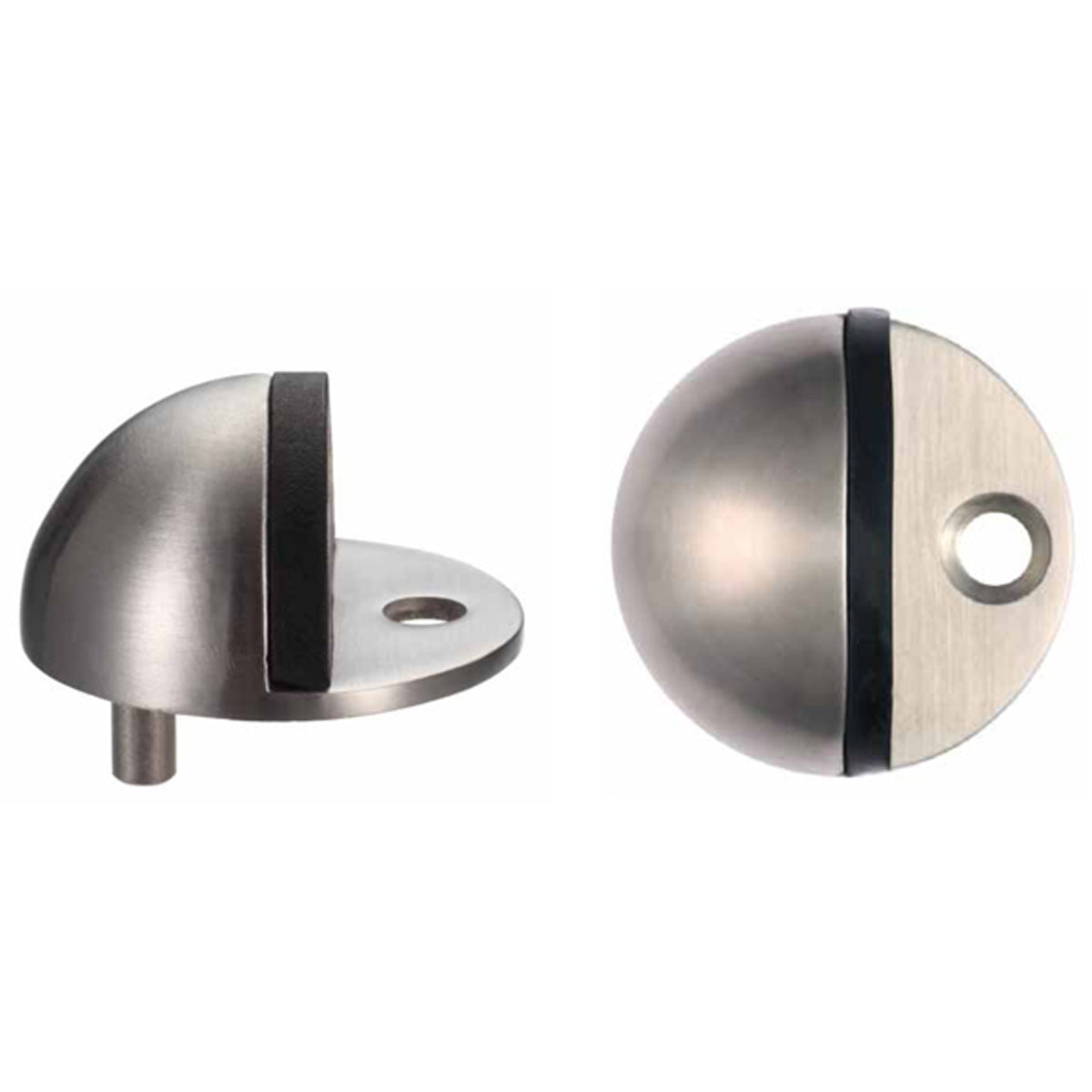 ZAS DOOR STOP FLOOR OV D45 ZAS06BSS by ZOO HARDWARE LTD