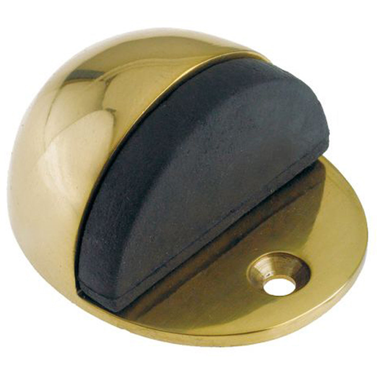 ZAB DOOR STOP B OVAL FLOOR D50 PBR