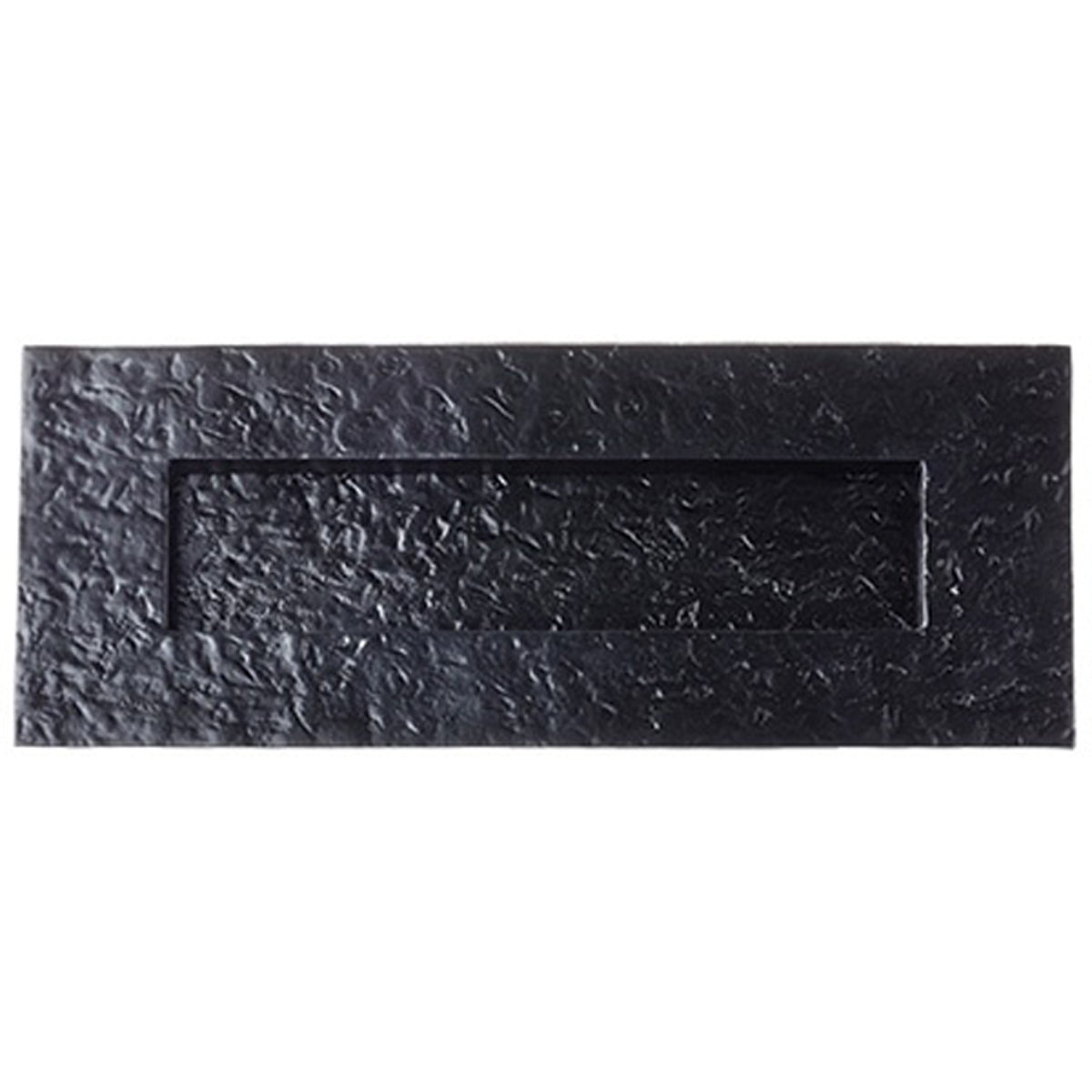 FOX LETTER PLATE TRAD 254x102 BLK