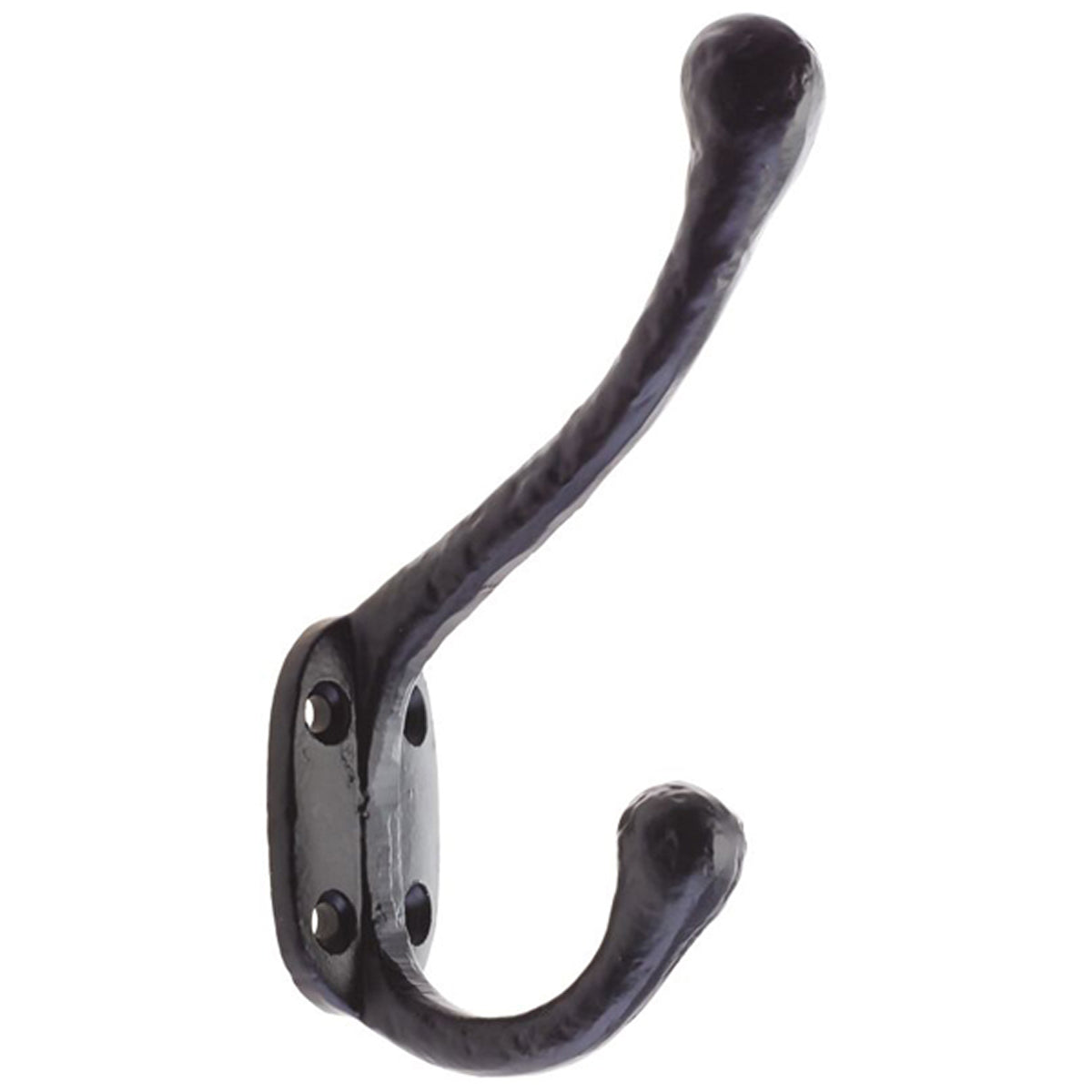 FOX HAT+COAT HOOK BLK