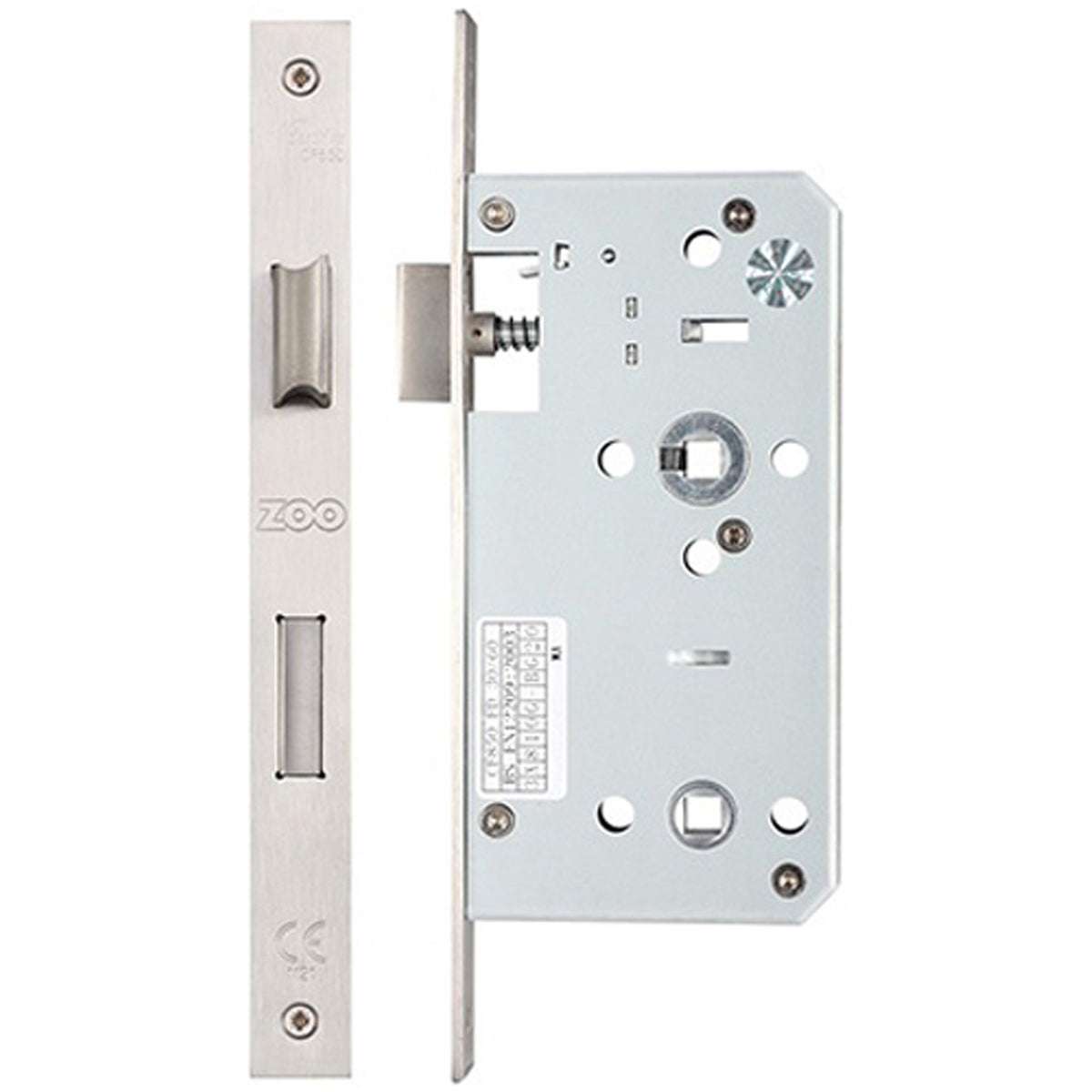 ZDL BATH LOCK SQU BS55 78 SSS