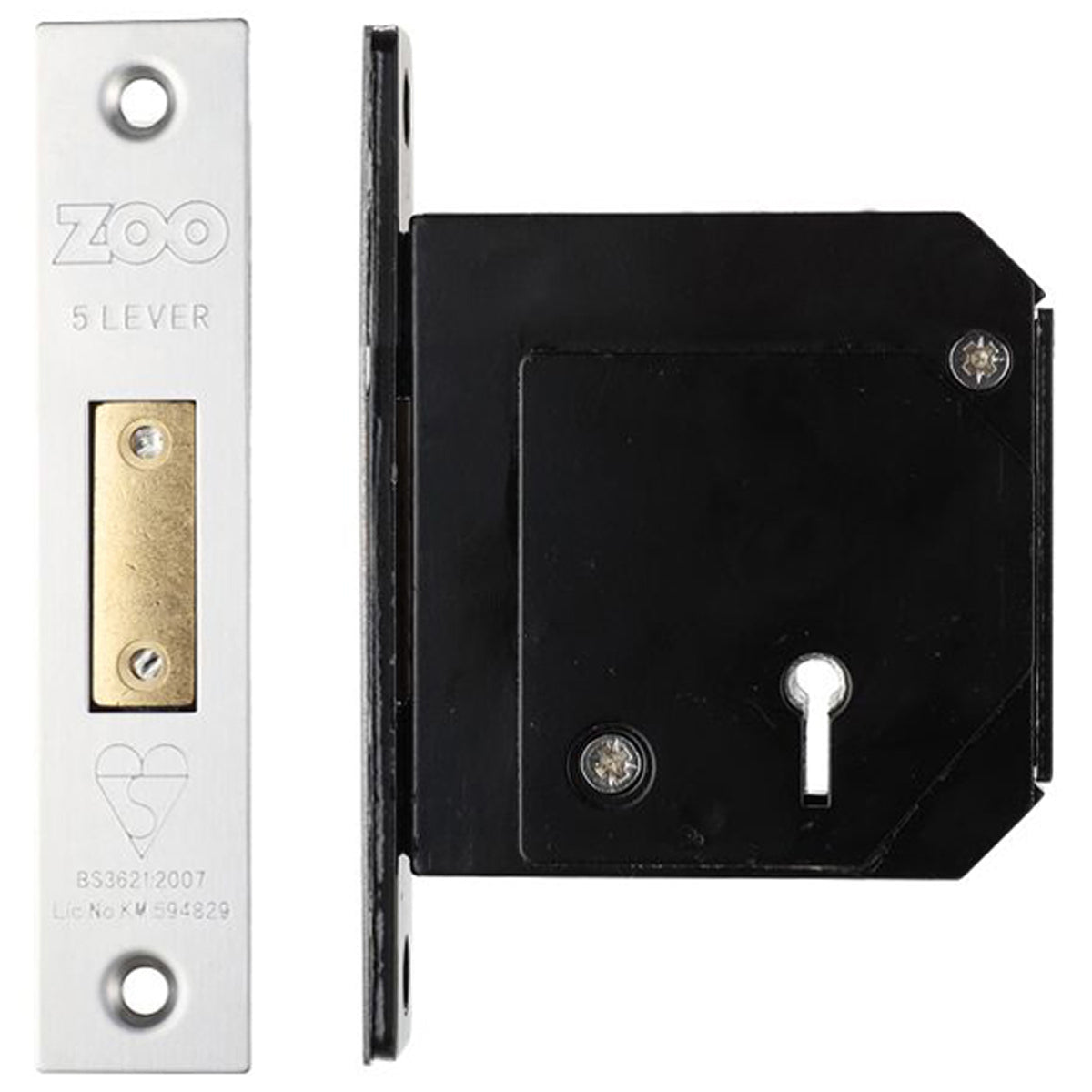 ZBS 5LEVER DEAD LOCK BS53 ALIKE SSS