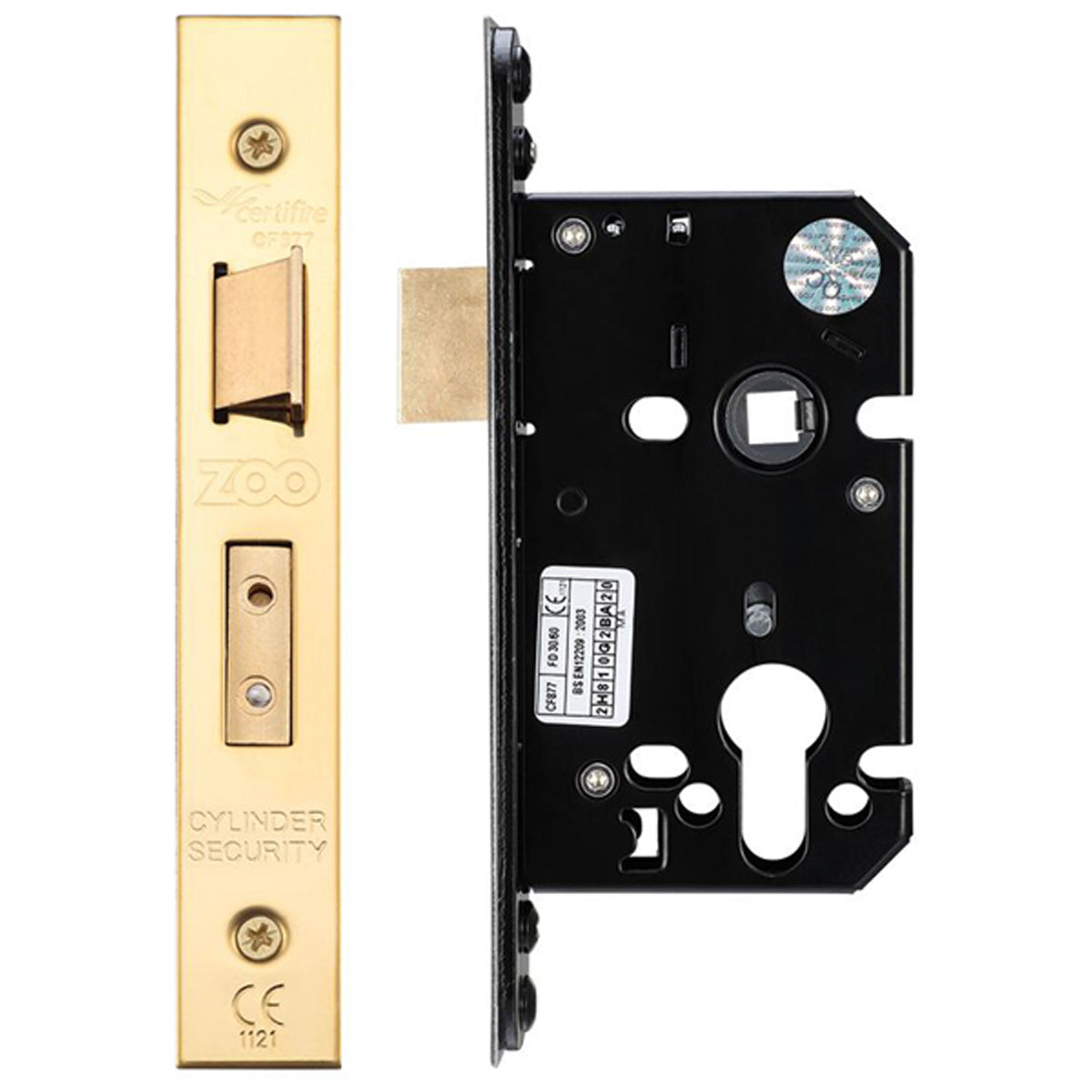 ZUK EURO SASH LOCK BS45 PVD