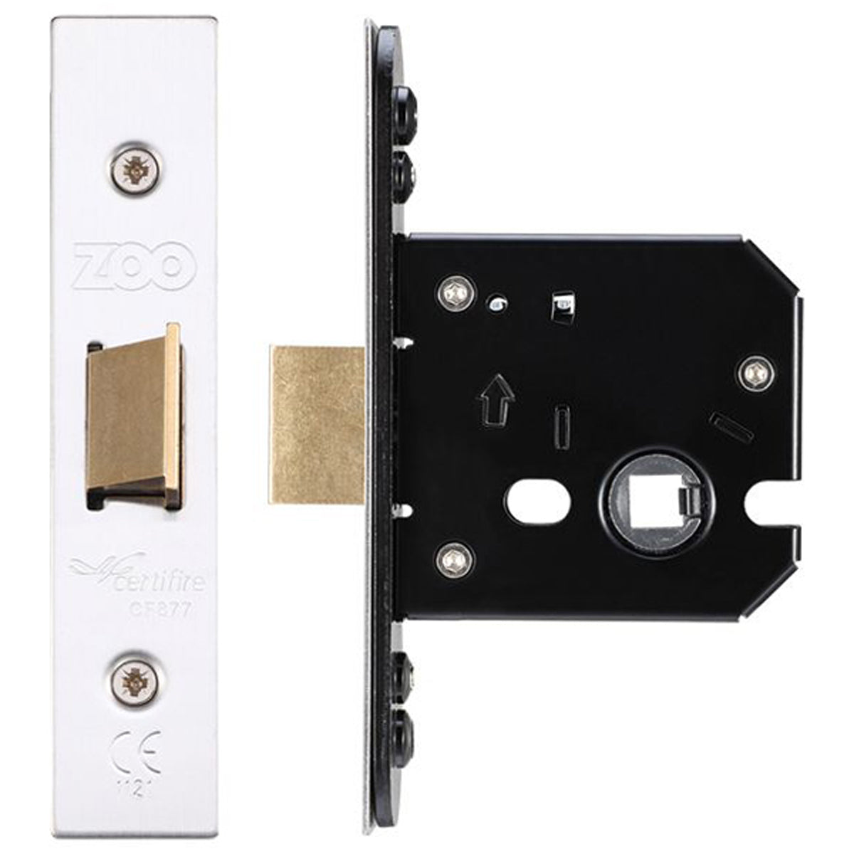 ZUK FLAT LATCH BS45 SSS