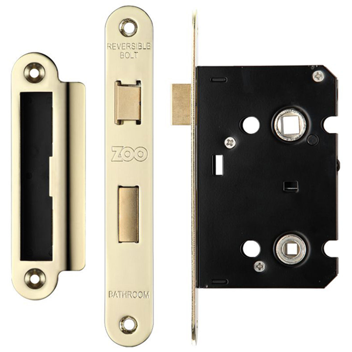 ZBC CONTRACT BATH LOCK BS45 RAD PVD