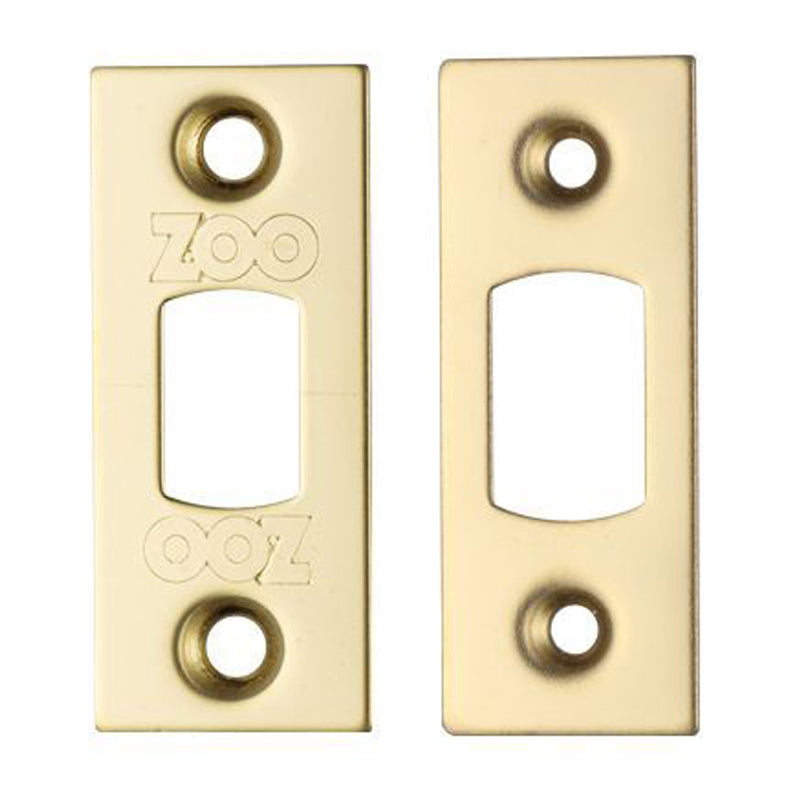 Heavy Duty Tubular Deadbolt Accessory – Square | PVD Satin Brass