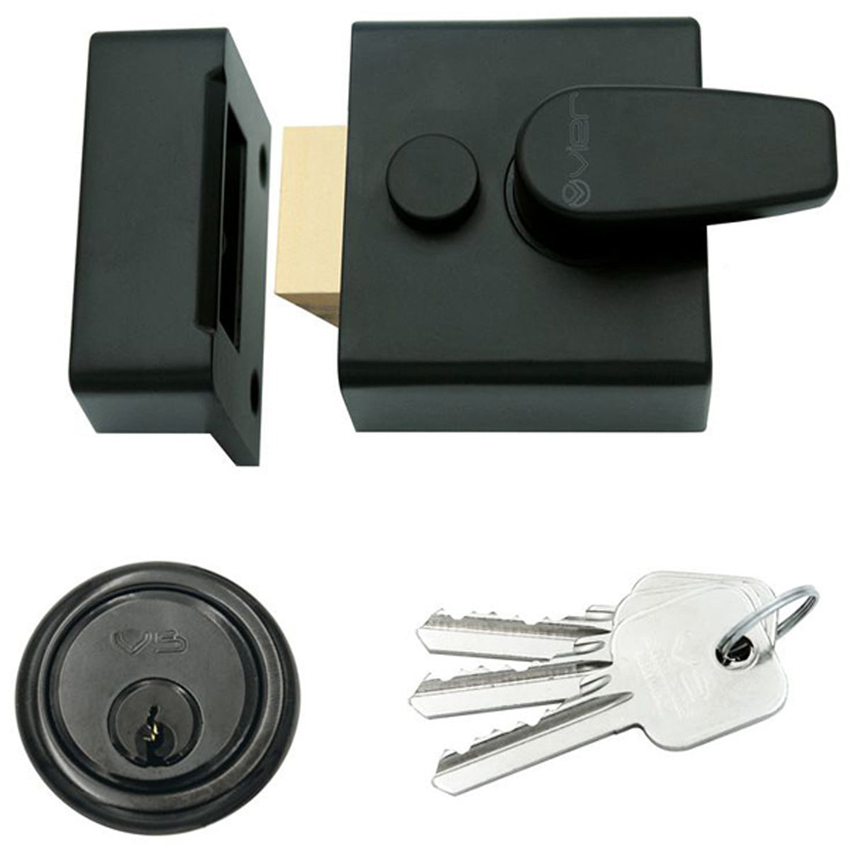 ZNL NON-DL NIGHT LATCH BS40 BLK