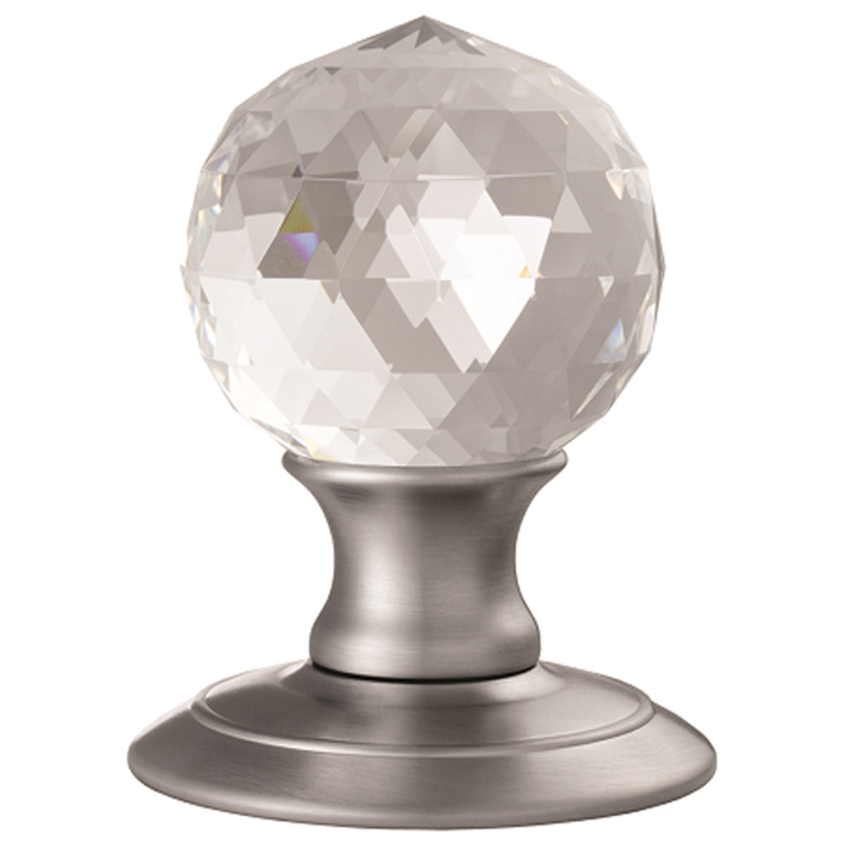 ICE CRYSTAL KNOB FACETTED D65 SCP AC020SC by CARLISLE BRASS