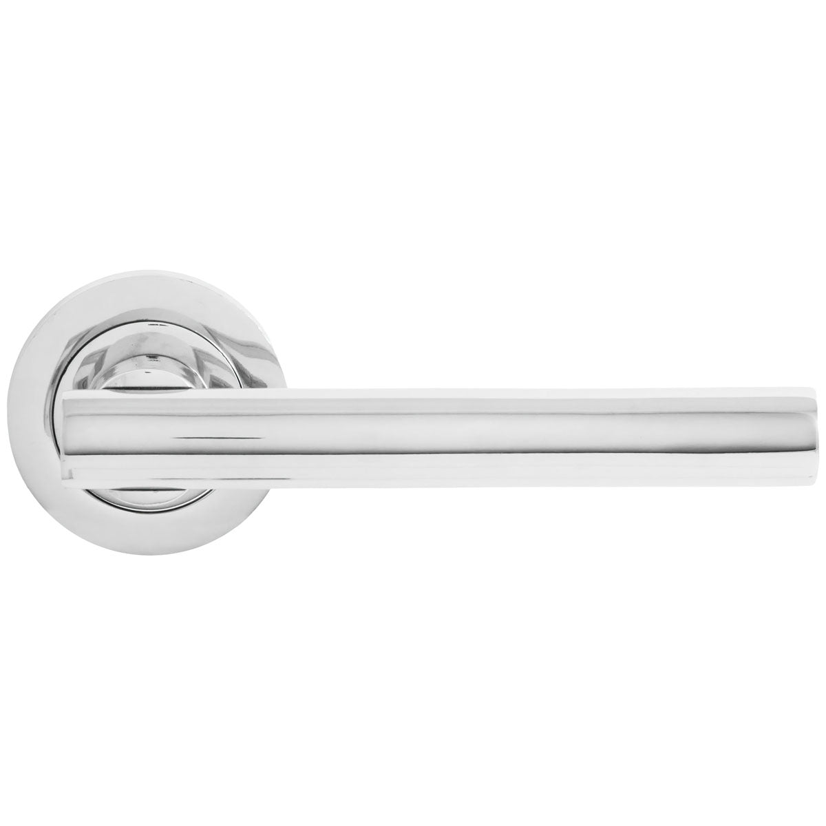 ECLIPSE AURELIA LEVER HANDLE+ROSE BOLT THROUGH PCP PR by FRISCO UK SALES LTD