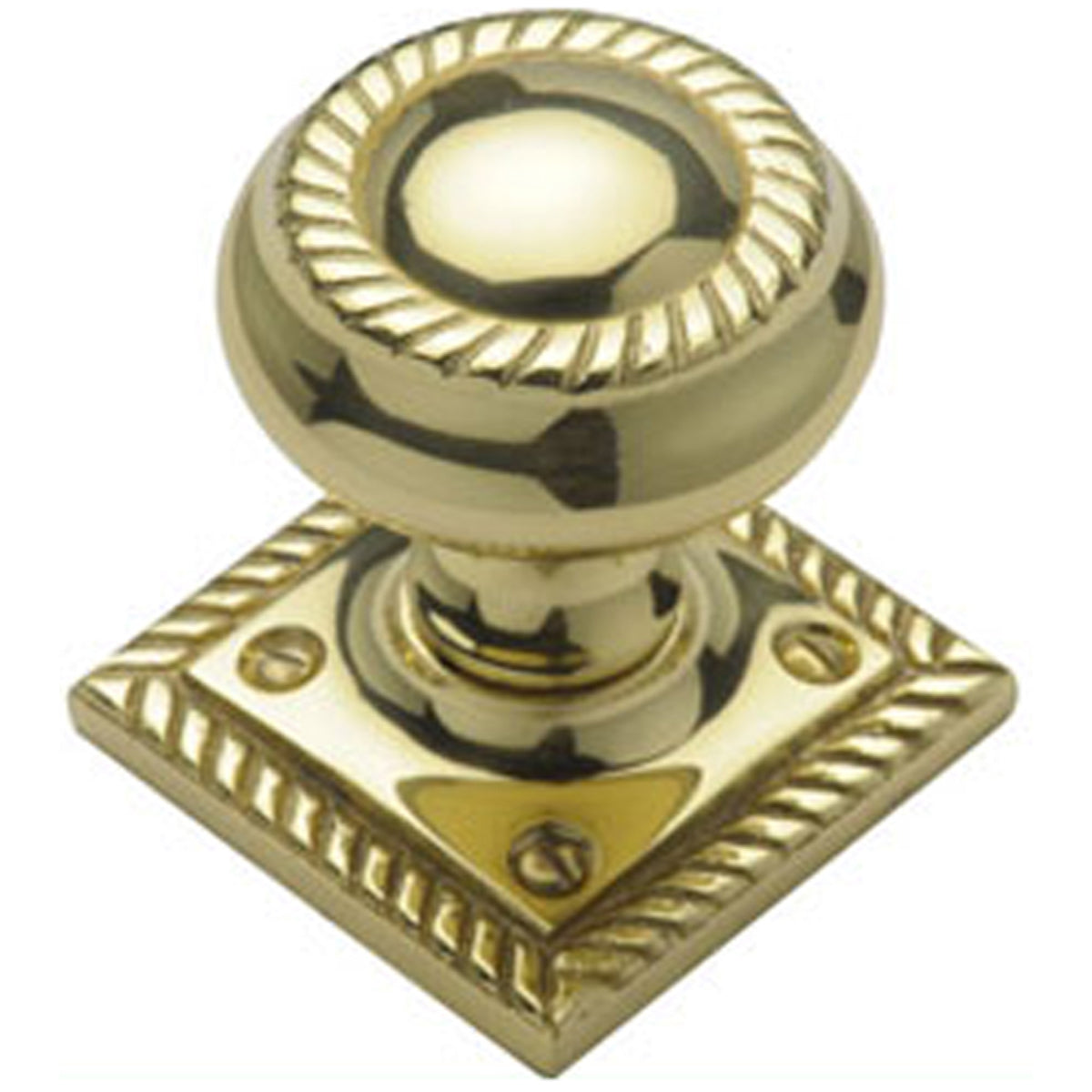 GEORGIAN SQUARE BACK MORT KNOB PR