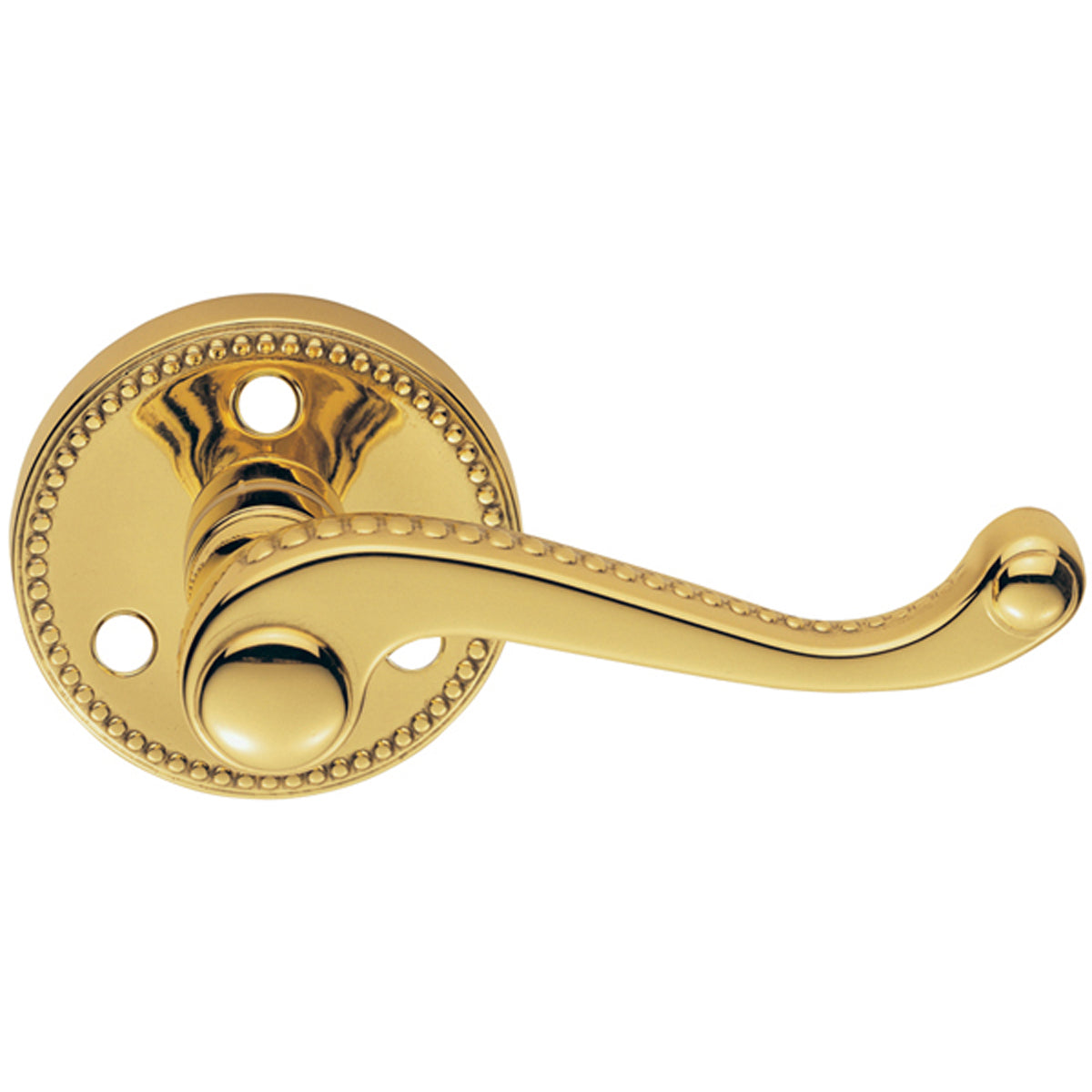 GEORGIAN ROUND LEVER LATCH PBR