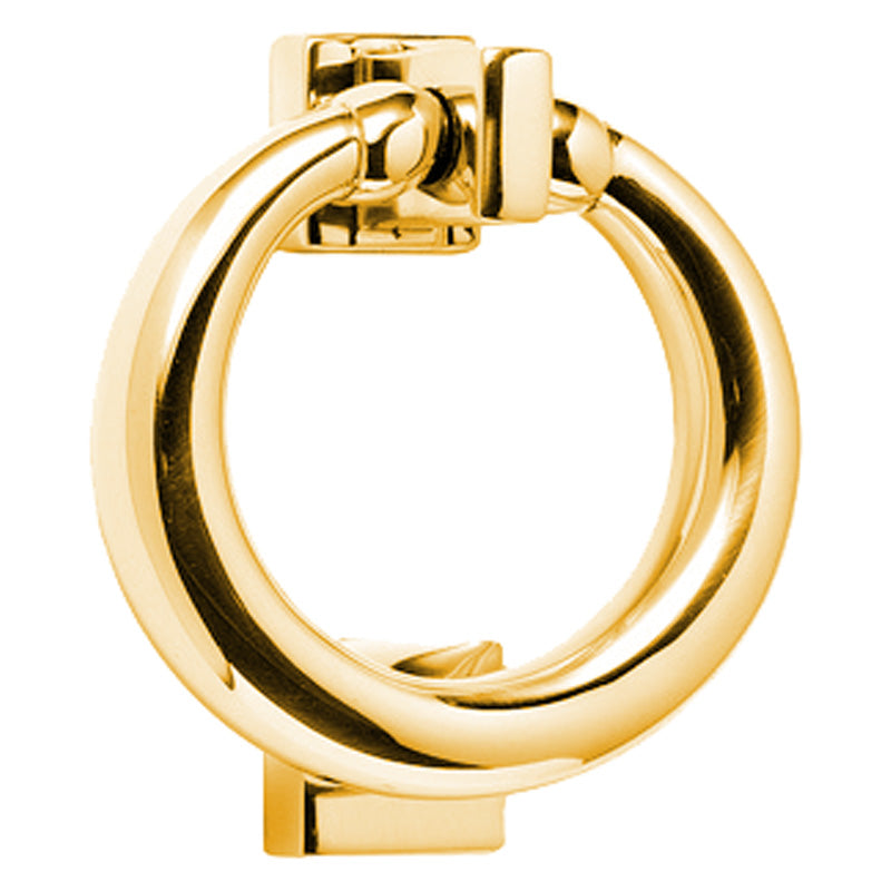 RING DOOR KNOCKER 113x110x38 PBR