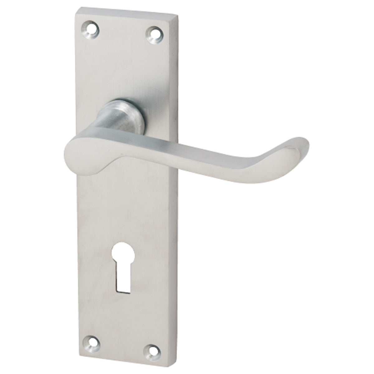 ECLIPSE PICASSO VICTORIAN SCROLL LEVER HANDLE+BACKPLATE LOCK 148x42 SCP PR by FRISCO UK SALES LTD