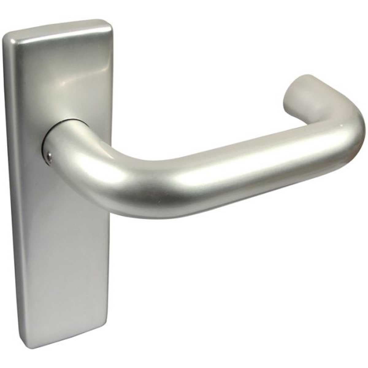 ECLIPSE RTD LEVER HANDLE+BACKPLATE LATCH 154x40 SAA by FRISCO UK SALES LTD