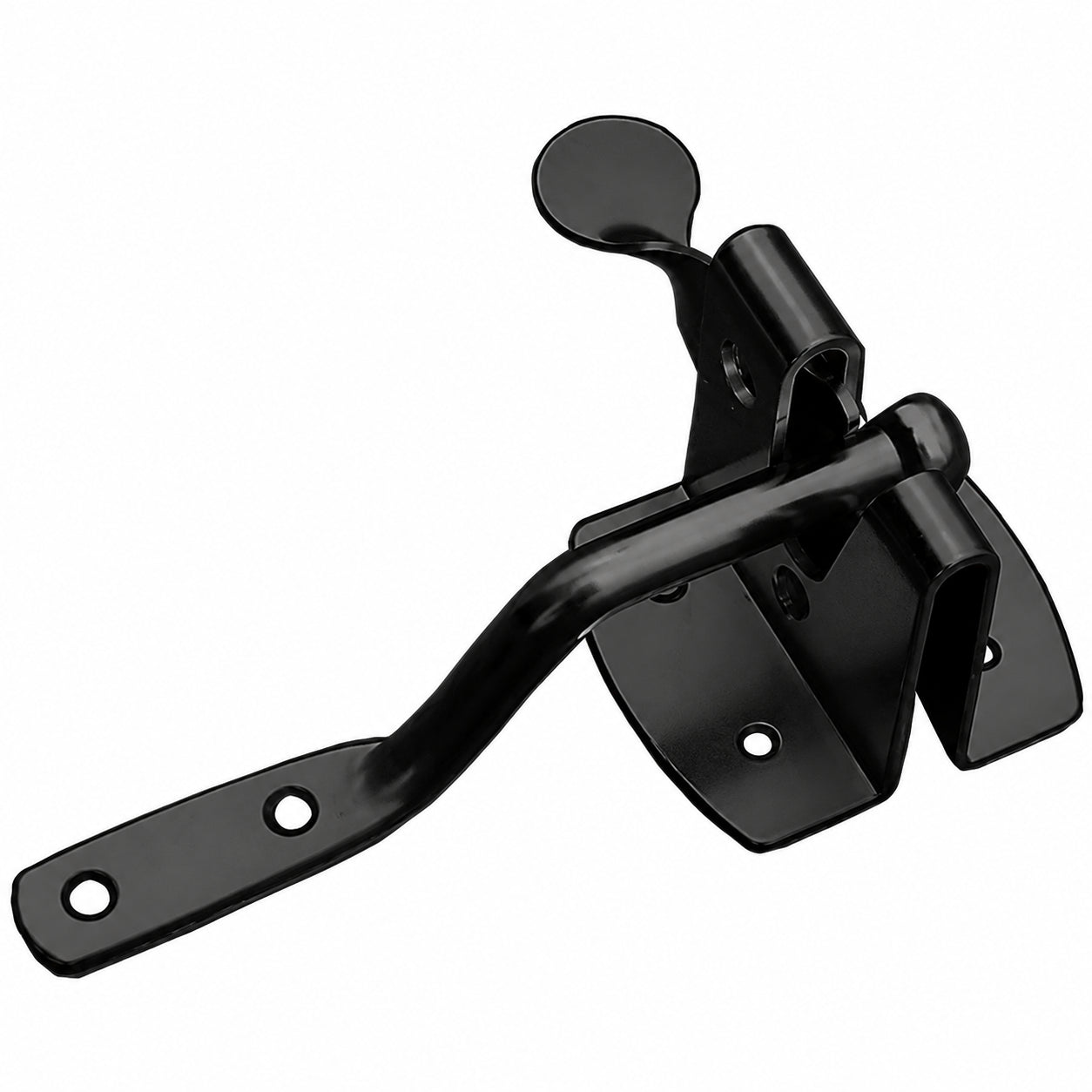 AUTO GATE LATCH HD BLK