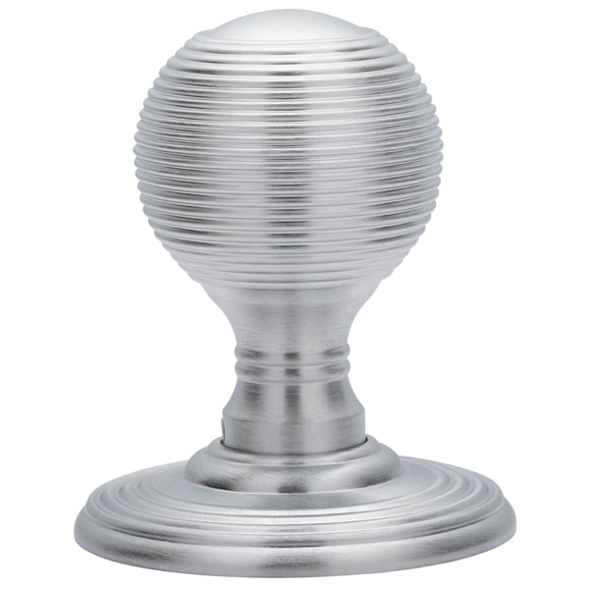 DEL MORTICE KNOB REEDED CNC D70 SCP DK37CSC by CARLISLE BRASS