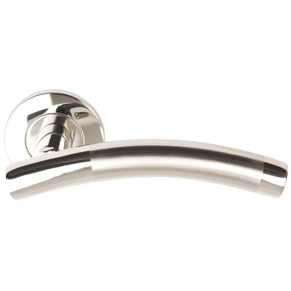 LEVER HANDLE ARCHED D53x150 S/PSS