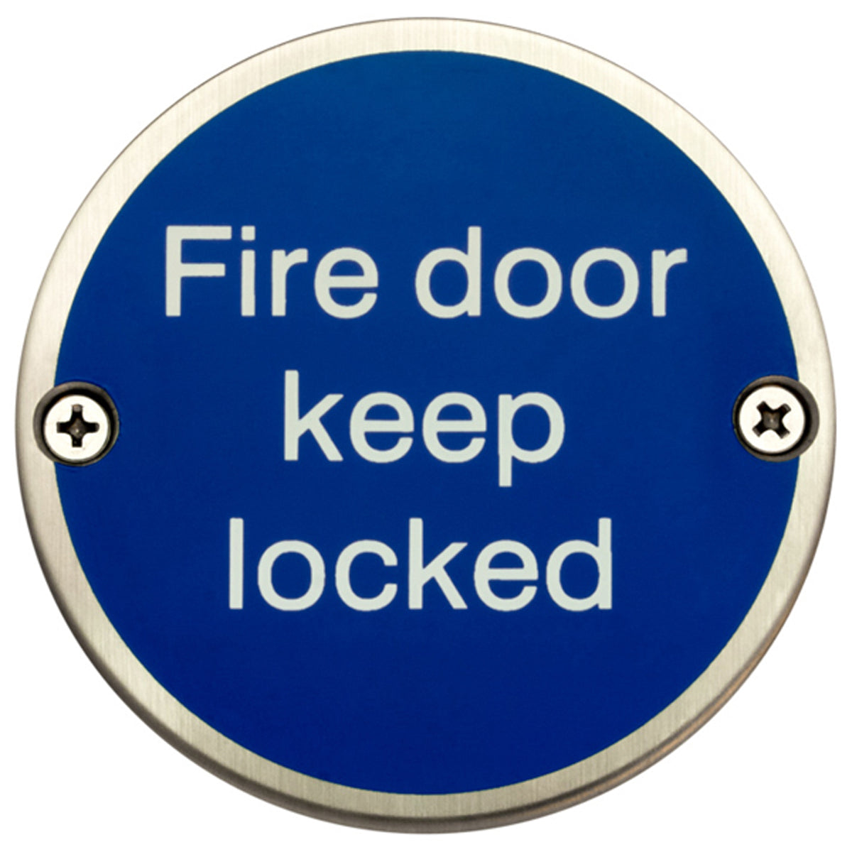 FIRE DOOR KEEP LOCKED D76 SSS