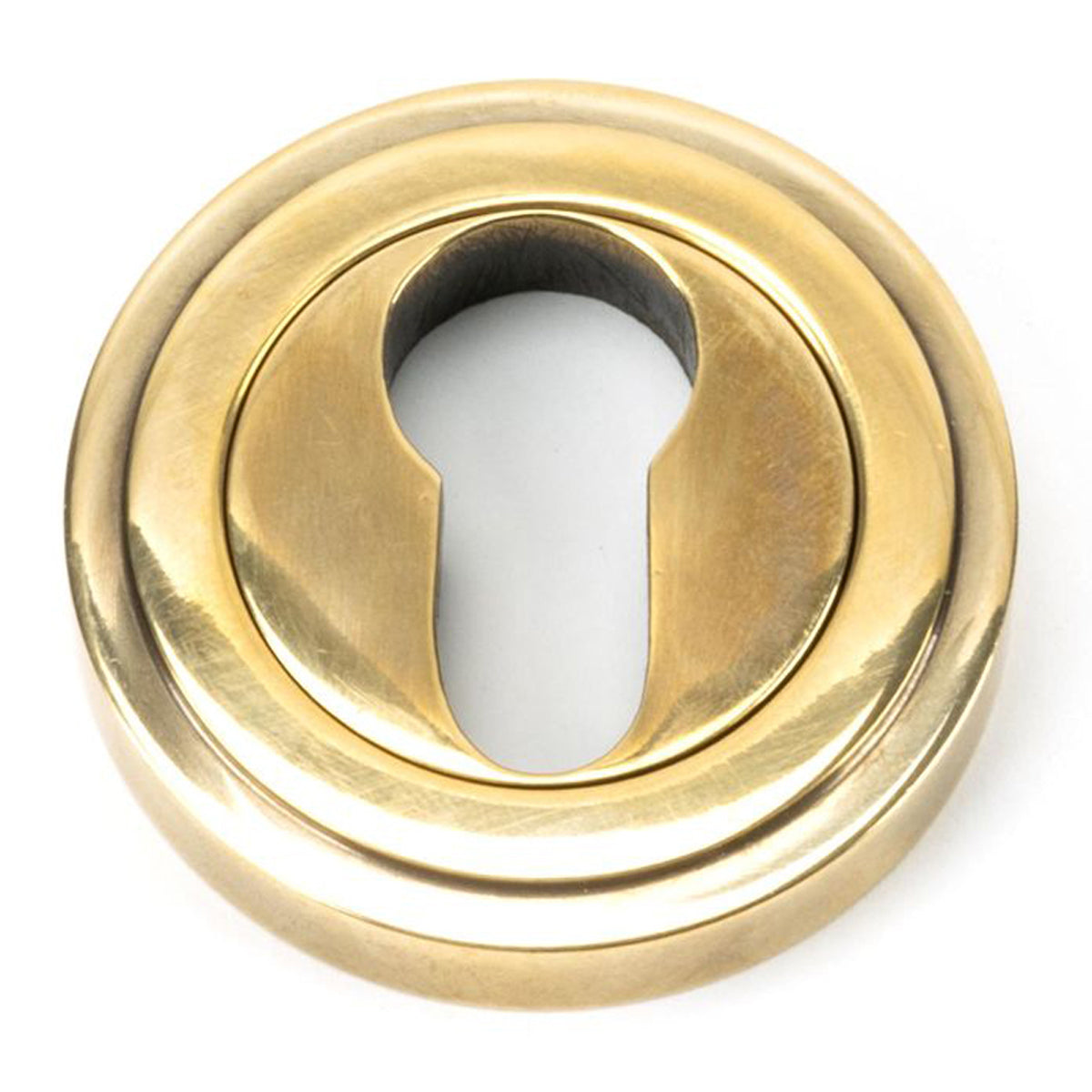 ESCUTCHEON ROUND EURO CNC ART DECO 53x8 AGBR