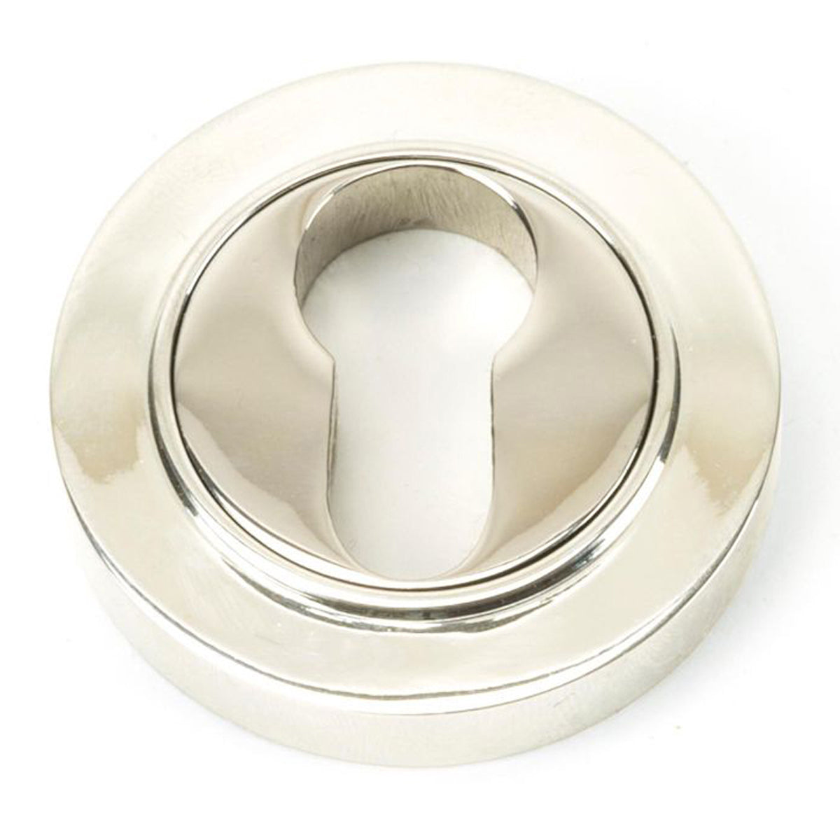 ESCUTCHEON ROUND EURO CNC PLAIN 53x8 PNP
