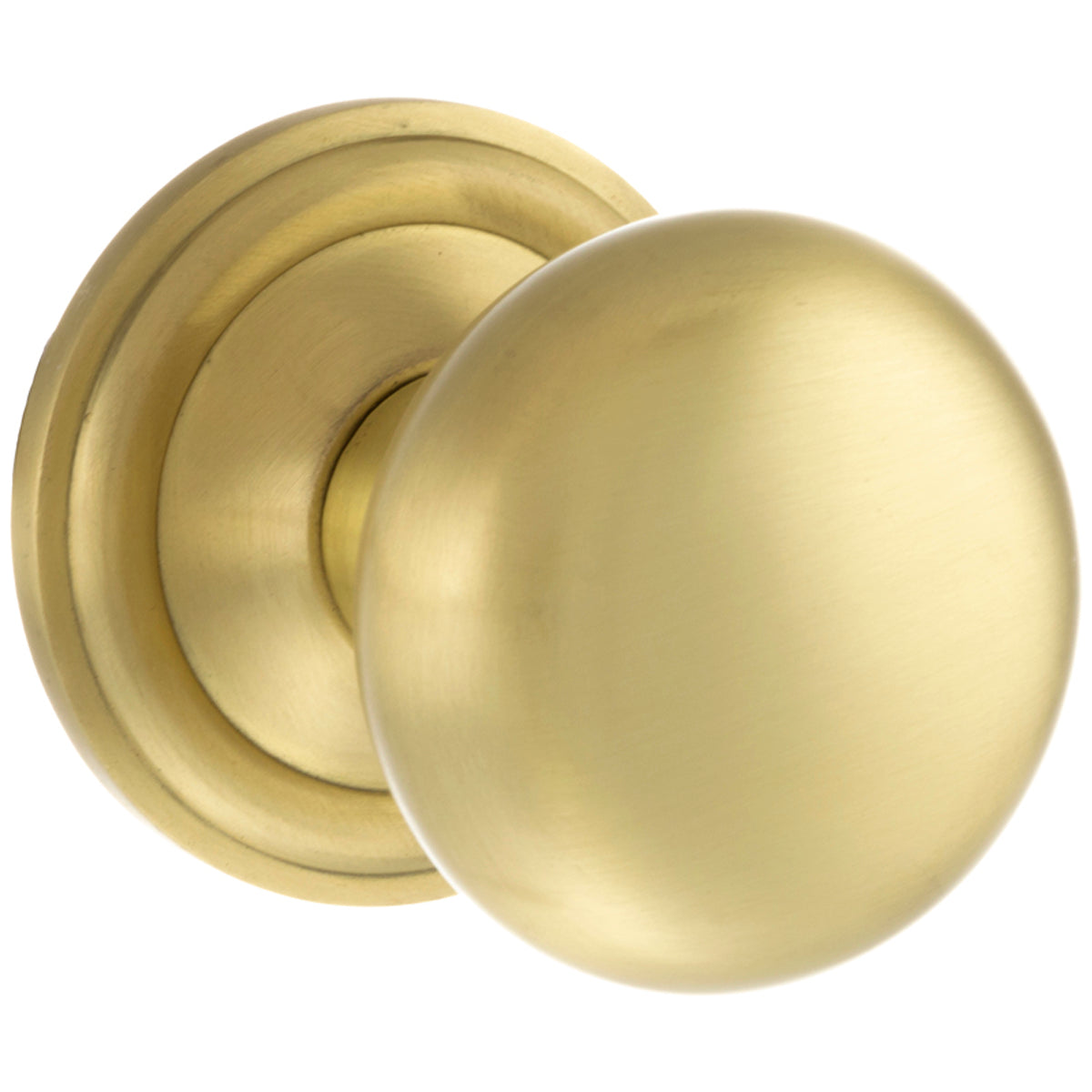 OLD ENGLISH HARROGATE MORTICE KNOB D58x70 SBR