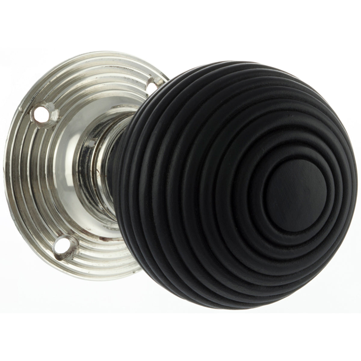 OLD ENGLISH WHITBY MORTICE KNOB D55x85 EBO/PNP