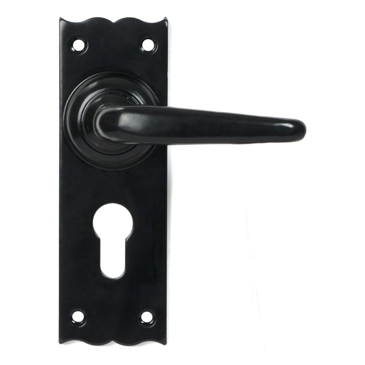 CLASSIC LEVER HANDLE 105 EURO BLACK OAK
