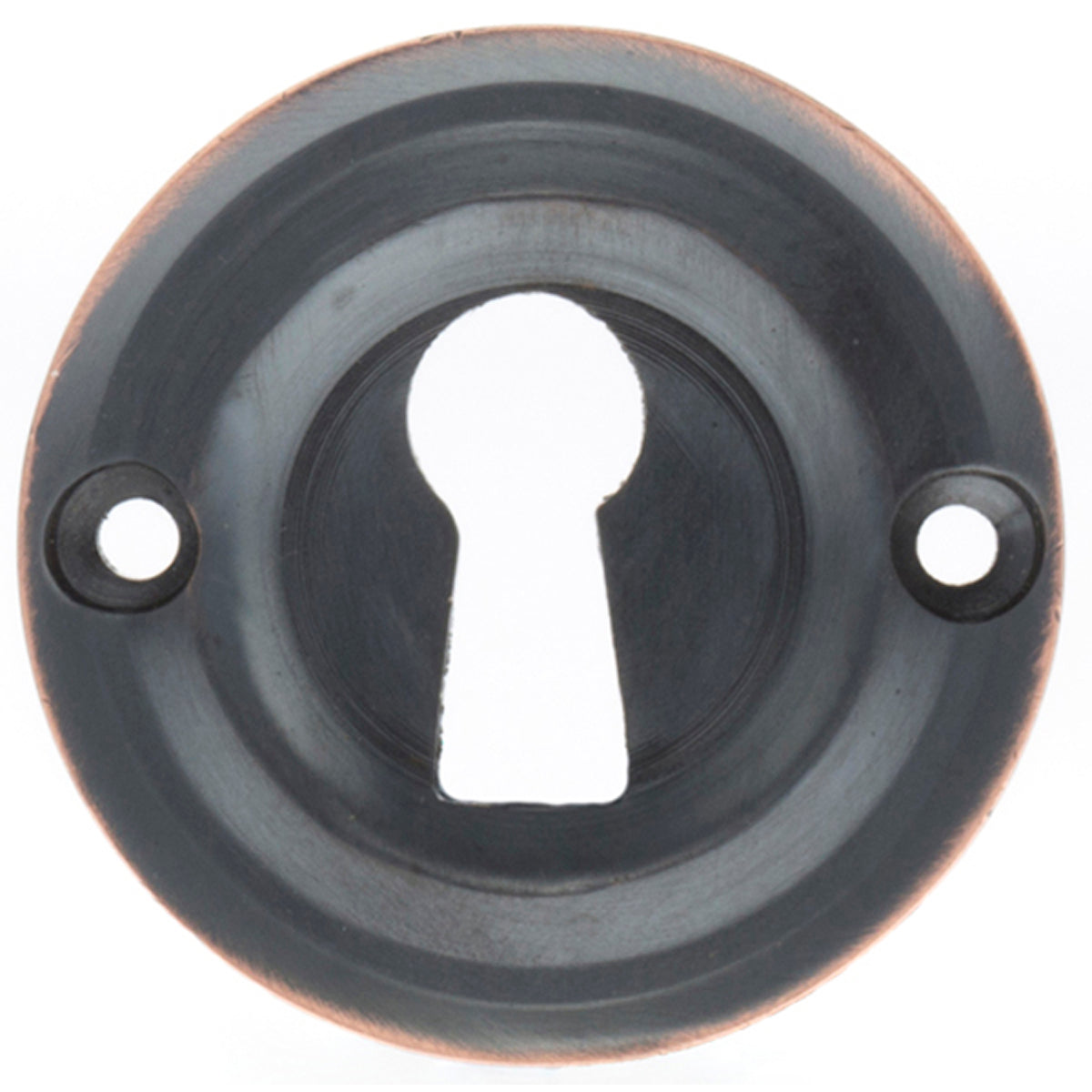 OLD ENGLISH OPEN KEY ESCUTCHEON D42 ACO