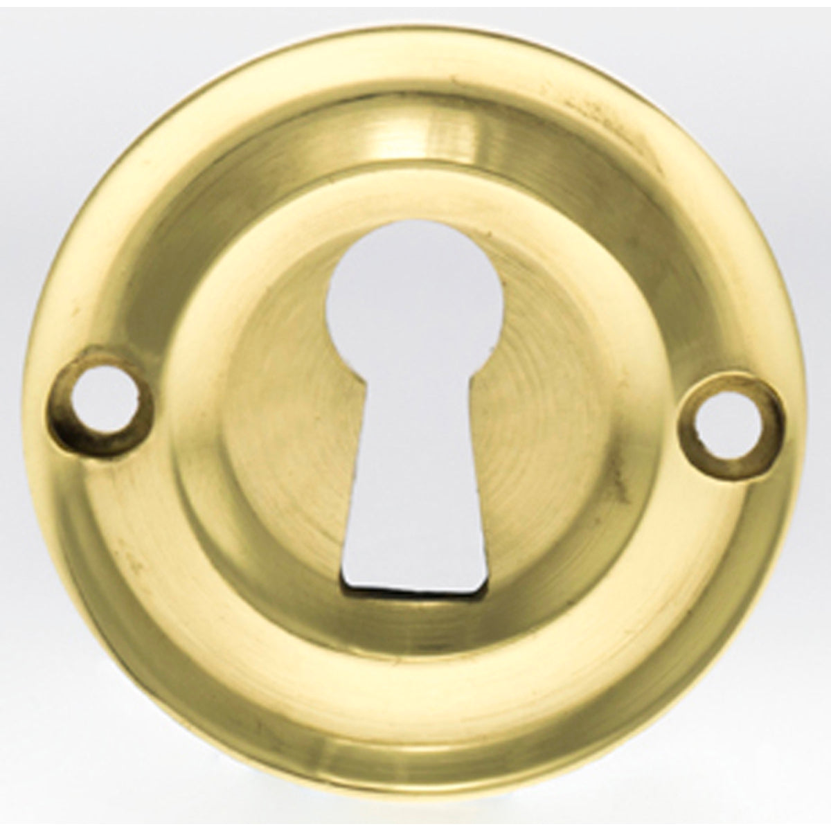 OLD ENGLISH OPEN KEY ESCUTCHEON D42 PBR