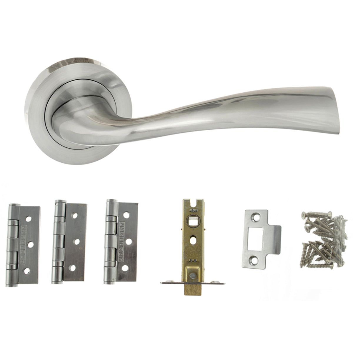 DORPAC WAVE LATCH+HINGEx3 76x63 SCP