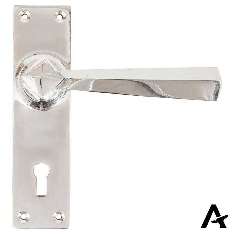 STRAIGHT LEVER HANDLE LOCK 124x148x50 PCP