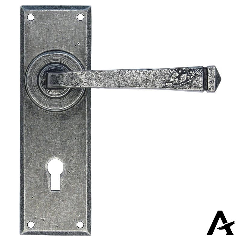 AVON LEVER HANDLE LOCK 118x152x64 PEW