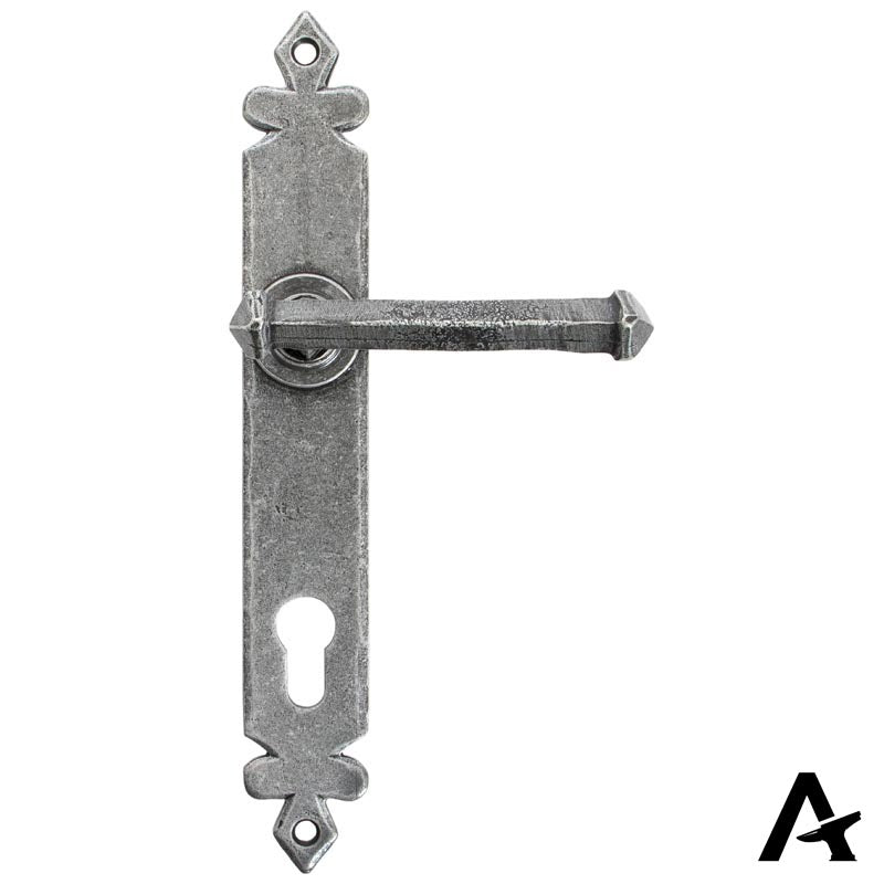 TUDOR ESPAGNOLETTE LEVER LOCK 125x273x62 PEW