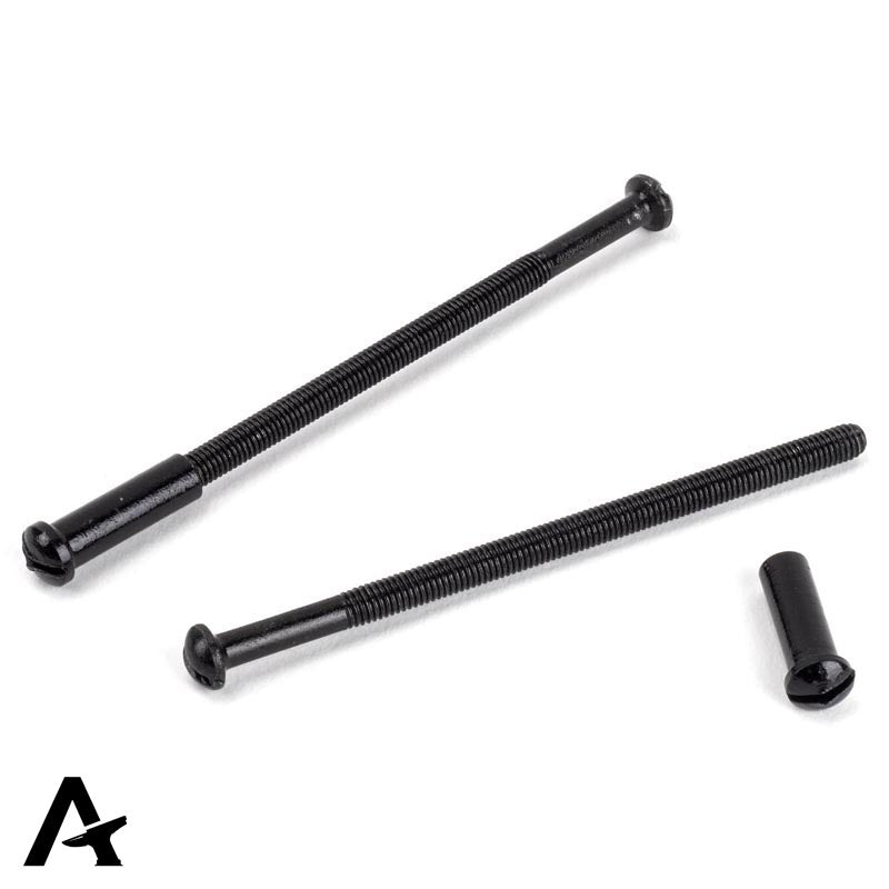 SCREW MALE+FEMALE 94x5 BLK x2 - 33768 by MARCHES (ANVIL) ARCHITECTURAL HARDWARE