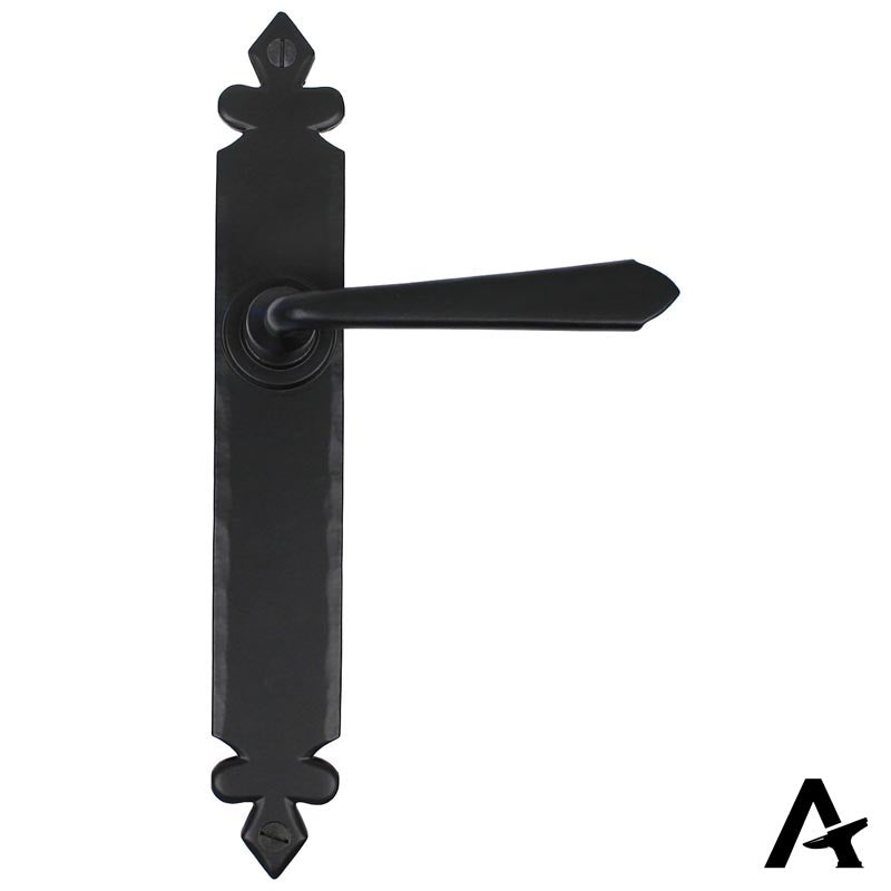 CROMWELL LEVER HANDLE LATCH 117x273x63 BLK
